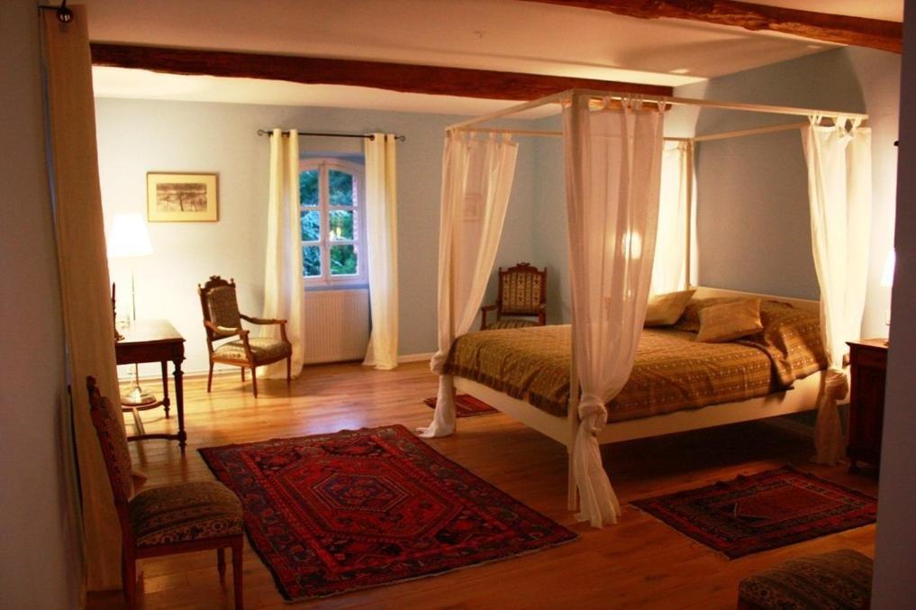 Chateau De Gargas Bed and Breakfast Gaudiès Kamer foto