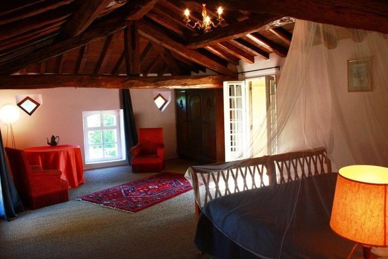 Chateau De Gargas Bed and Breakfast Gaudiès Kamer foto
